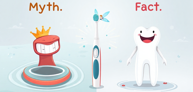 myth about choosing toothbrush