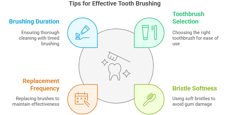 tips for brushing