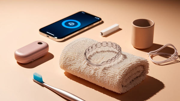 portable tools for brace wearer