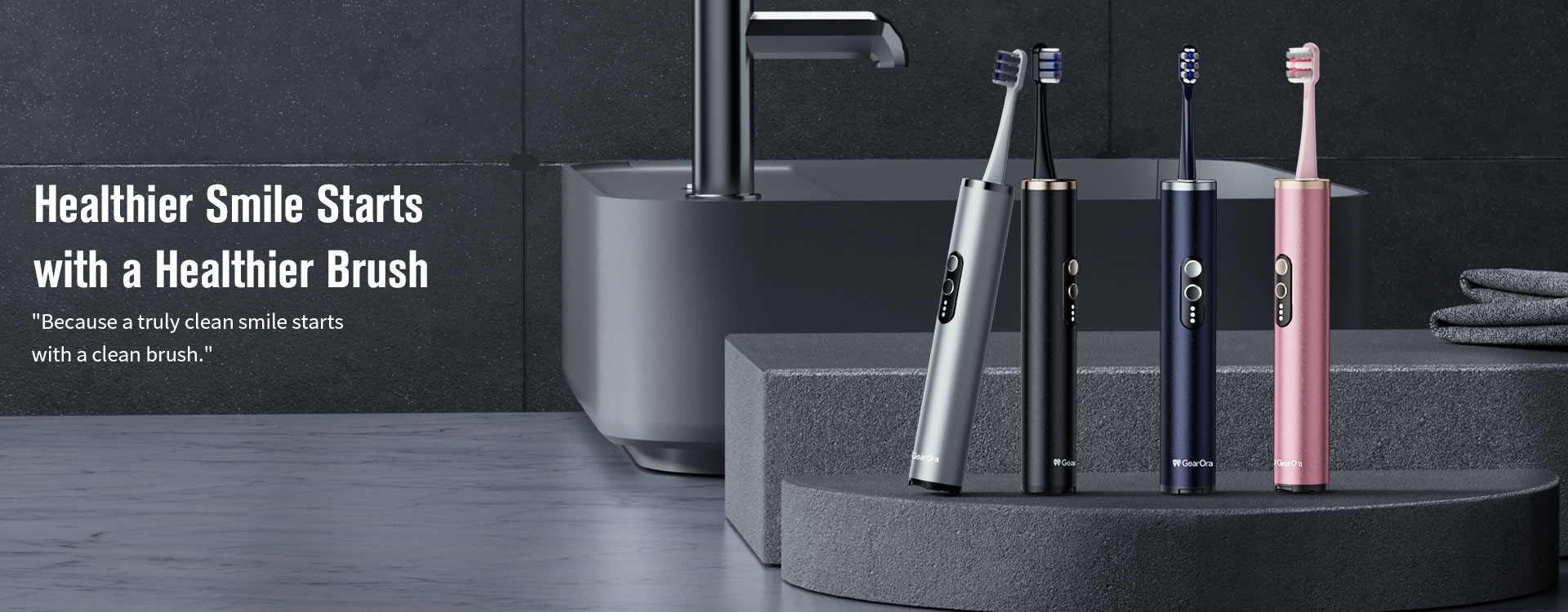 GearOra Retractable Electric Toothbrush