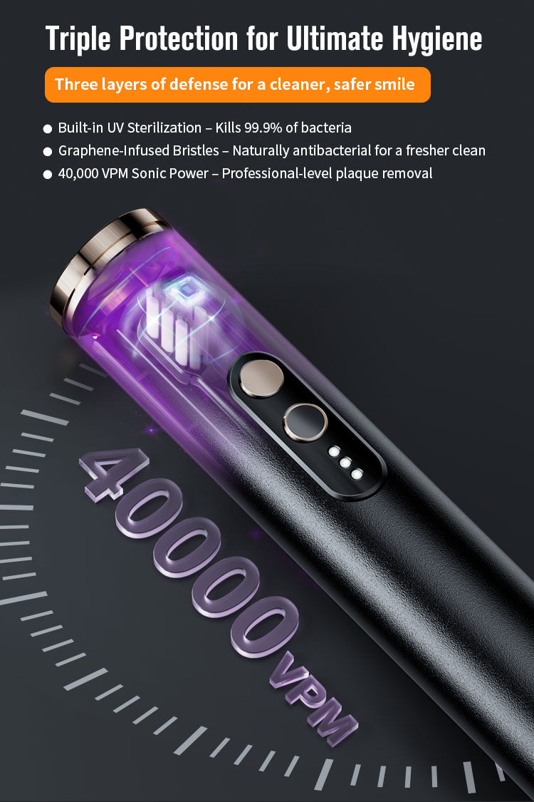 GearOra Retractable Electric Toothbrush
