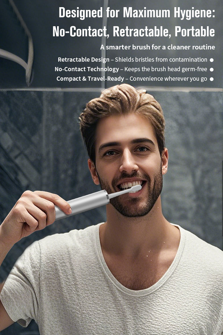 GearOra Retractable Electric Toothbrush